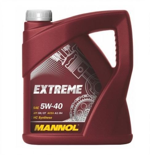 EXTREME 5W40 Extreme 5W40 4liter SL/CF MANNOL 